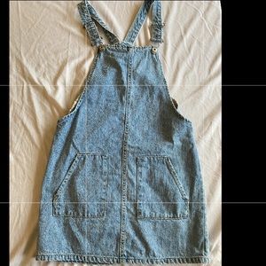 Denim overalls